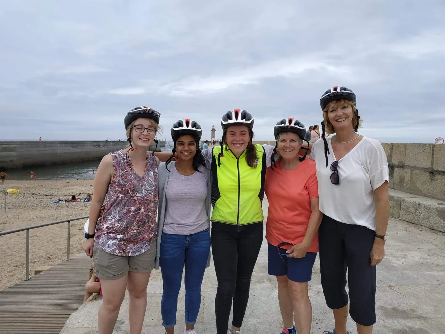 biketour near the sea