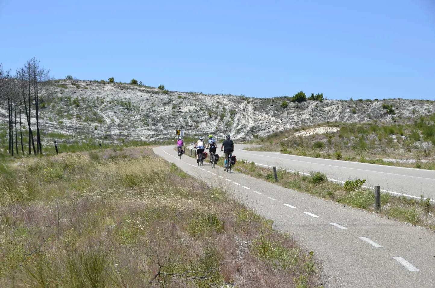 cycling to Sao pedro de moel