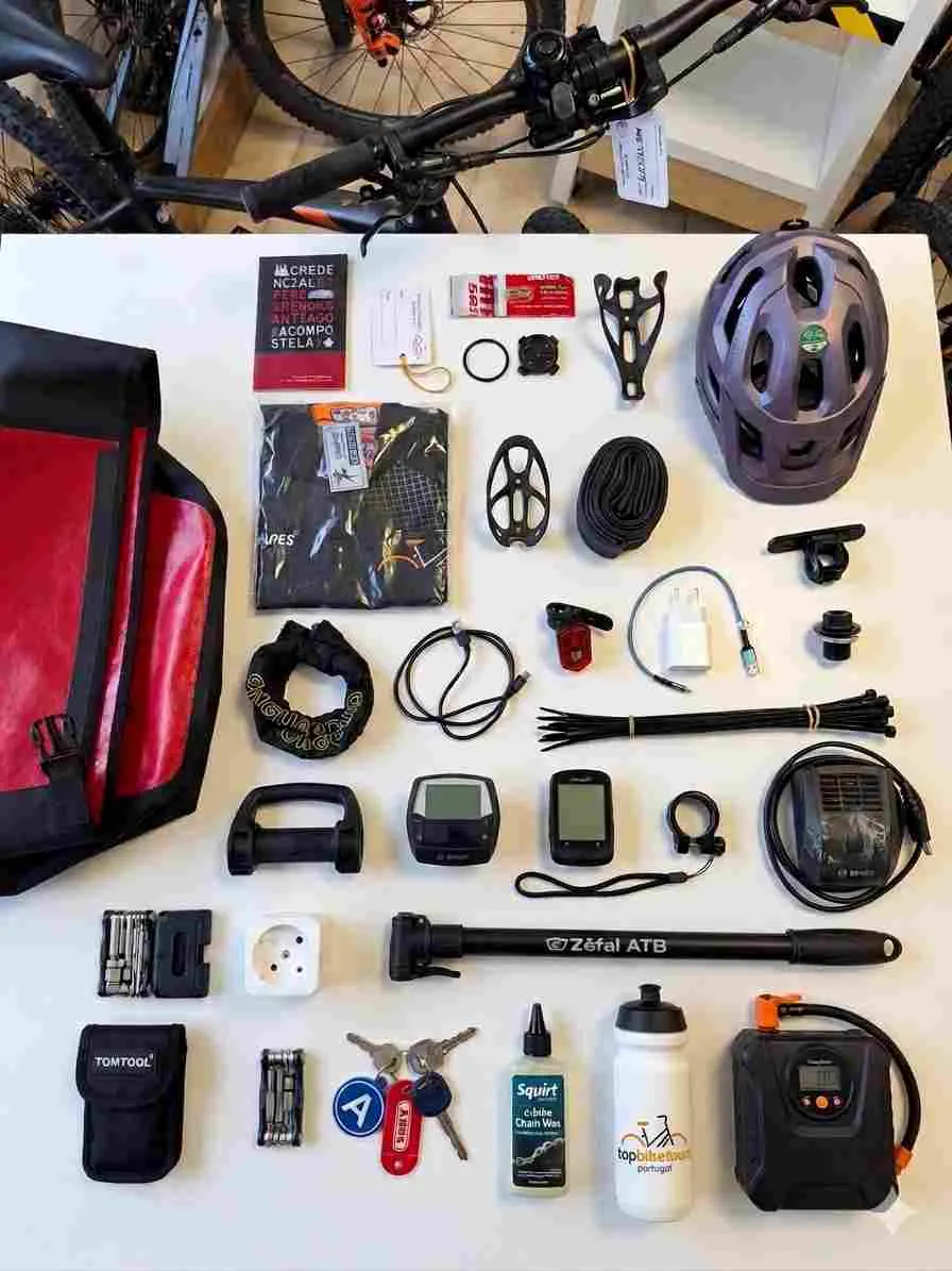 Tudo Incluído: Equipamento Profissional para a Sua Aventura com a Top Bike Tours Portugal