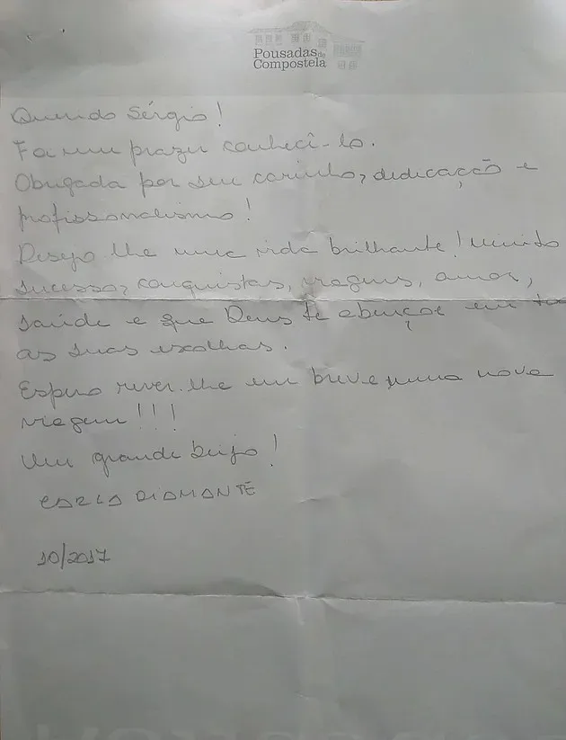 Uma carta de amigos