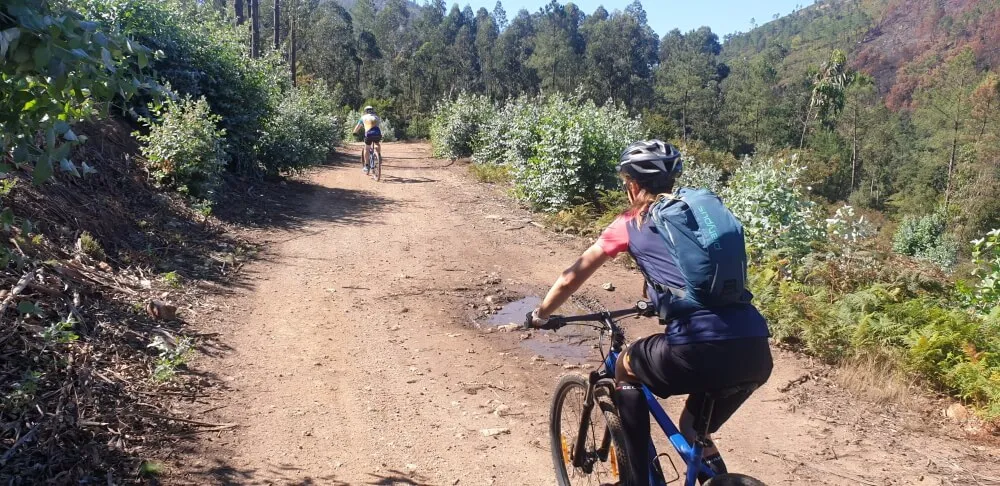 mountain bike tour in the mountains of Porto
