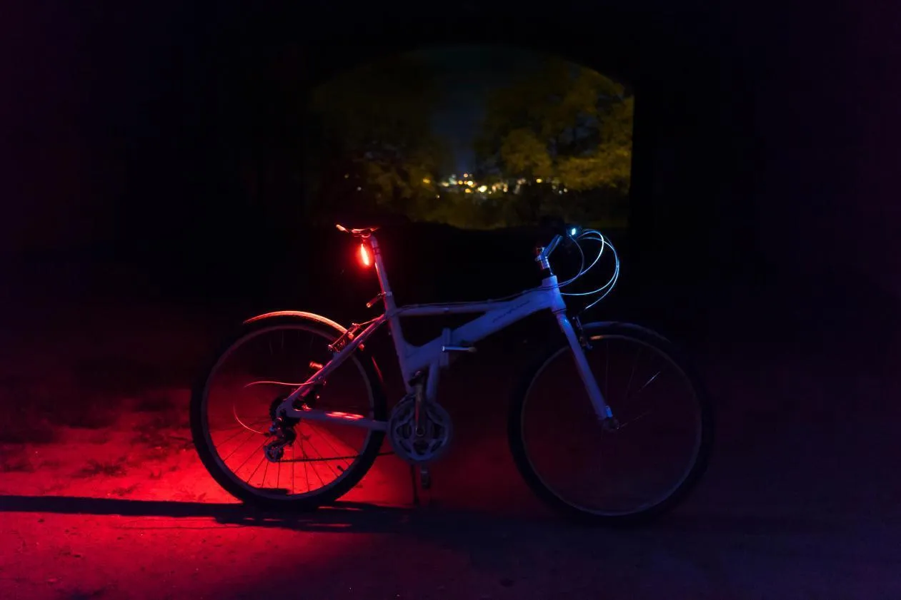 How to ride your bike safely at night