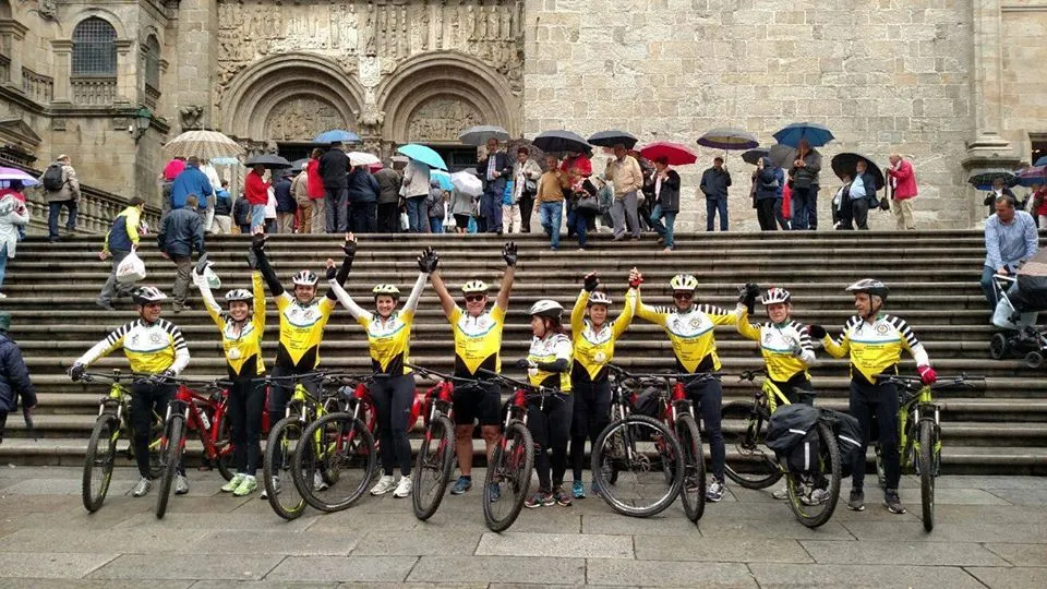 The central way from Porto to Santiago de Compostela