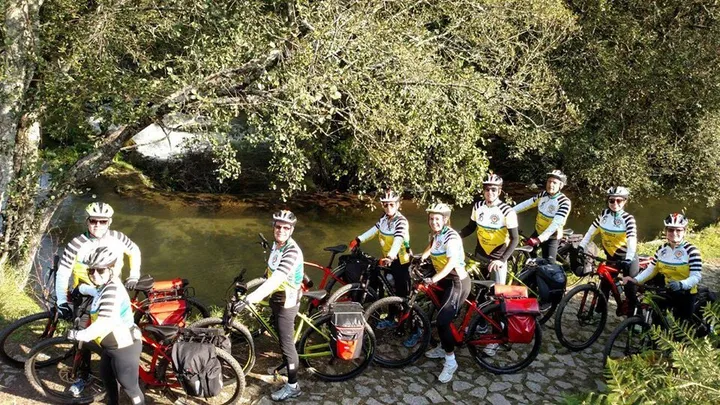 The central way from Porto to Santiago de Compostela