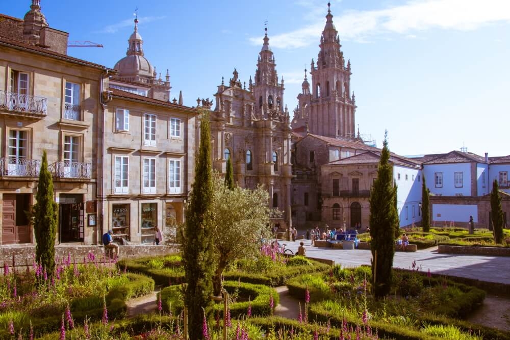 Cycling tours: Santiago Compostela