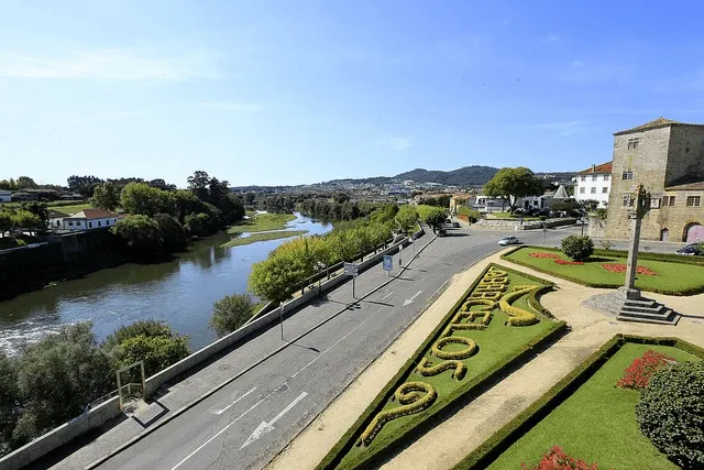 The central way from Porto to Santiago de Compostela